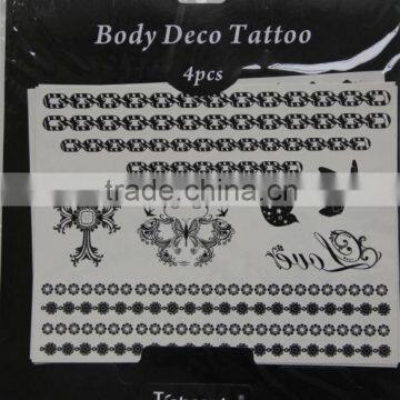 glitter body tattoo stickers