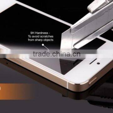 HD tempered glass screen protector for iPhone 5 SE, 2.5D round edge glass for iphone 5 SE