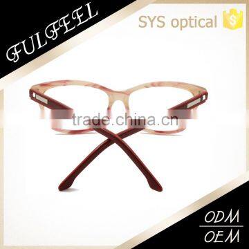 2016 Novel Fashion Hot Sale Translucent Acetate Optical Frames photo-3