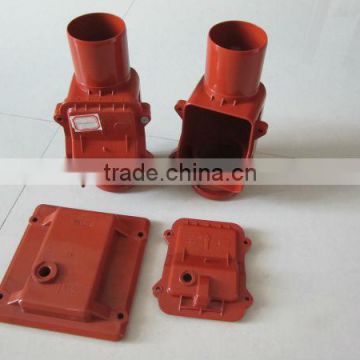 Sewer System Double Flap Valve Plastic Pipe Fitting Injection Mould/Collapsible Core