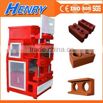 Siemens HR2-10 interlocking clay brick making machine sale in Kenya, hydraulic soil brick machinery clay brick production line                        
                                                Quality Choice