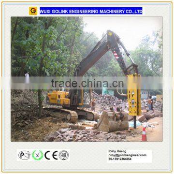 power hydraulic rock breaker hammer for excavator