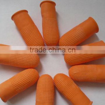 Anti-slip unrolled Sulphur-free rubber finger stall