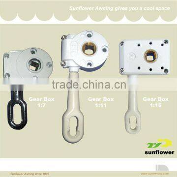 High quality awning copper wheel Gear Box