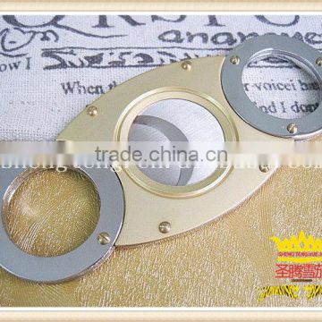 Double blade stainless steel cigar cutter 56 Ring