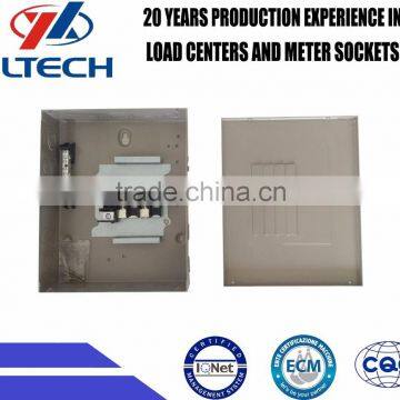 GCH8 way 125S electrical distribution Load center for plug-in circuit breaker