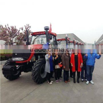 DQ1404 2016 best selling 140HP 4x4 4WD wheel type Agricultural farm tractor