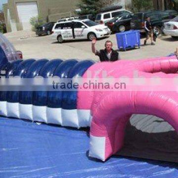 funny inflatable kids play tunnel