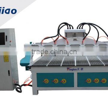 China 6 spindle cnc router/ 6 head cnc router wood rotary