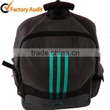 Casual waterproof wheeled backpack