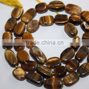 Tiger Eye Plain Oval