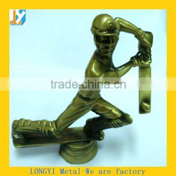 Metal athlete sculpture with cash commodity                        
                                                Quality Choice