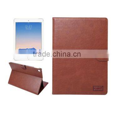 Shenzhen Leather Products Manufacture Business Style Tablet Leather Case, Wallet Stand Leather Phone Case for Ipad Pro 9.7 photo-2