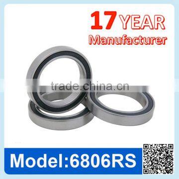 6806 ZZ RS Miniature Ball Bearing Deep Groove Ball Bearing