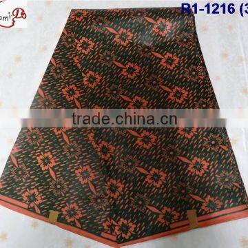 R1-1216 (1-4) New Arrival Jacquard Style Real Java Wax African Wax Print Fabric Wax photo-3