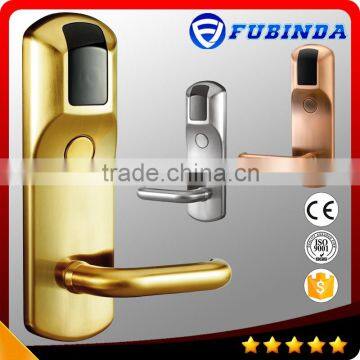 high quality rfid card security electric handle safe digital hotel smart keyless lock and lock