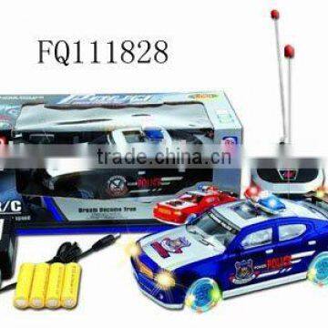 4 channel rc police car