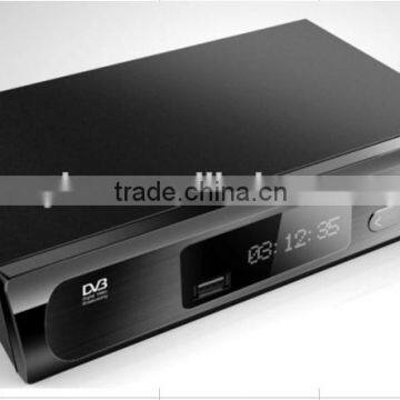 High Denifition Digital Terrestrial Receiver dvb-t2+S2 combo decoder
