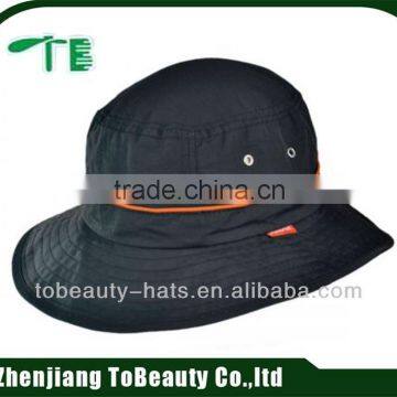 streetwear eyelets bucket hat with two eyelets