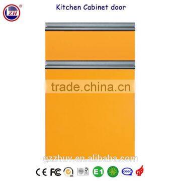 Zhihua wholesale alumunium edge high gloss acrylic kitchen cabinet door