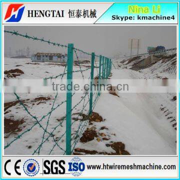 Anping Hengtai Two Wire Twisted Barbed Wire Machine for Sale Engineers Overseas Aftersales Services photo-2