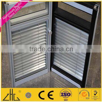 6063 OEM aluminium extrusion profiles for air conditioner window / aluminum air conditioner window supplier foshan OEM