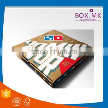 Boutique Top Quality New Arrival Creative Environment Colorful Square 8/9/14/ Inch Pizza Delivery Box