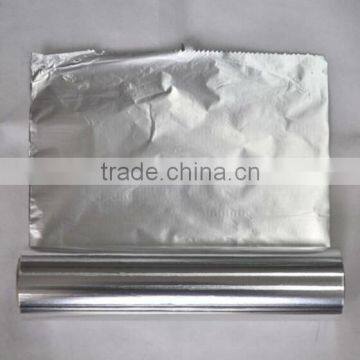 8011 household Oven Food Wrapping Aluminium Foil for Sale with SGS FDA certificate factory price and color box packing