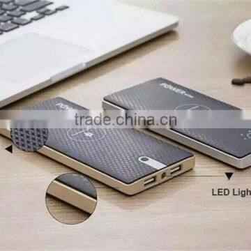 2016 new wireless charging power bank universal QI wireless power bank 8000mah