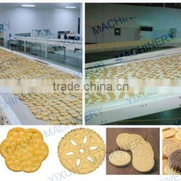 YX-BC600 Factory price Shanghai food confectionery professional ce semi automatic tortilla biscuit making machine