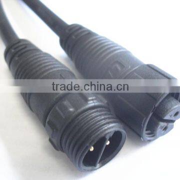 2 cores outdoor wire connector waterproof cable connector