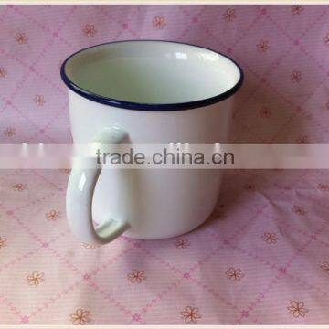Enamel Porcelain Cup Has Customize Logo Enamel Mug photo-3