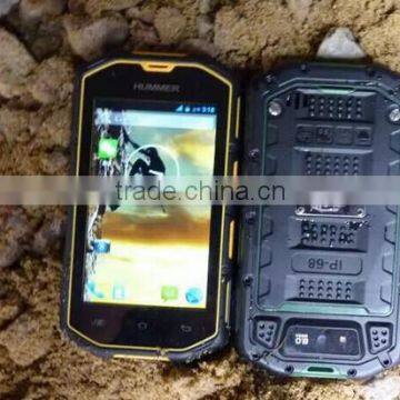 Rugged Phone IP68 Hummer H5 4.0" Capacitive Screen 512M/4G Mobile Phone Hummer H5 3G photo-5