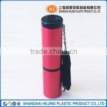 Empty Red Color Fringed Metal Lipstick Tube Container photo-4