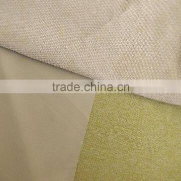 Over 10 years blackout curtain experience Dubai polyester linen blackout curtain fabric