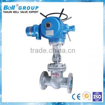 electric actuated stainless steel forged gate valve