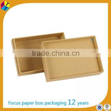 Recycled Brown Kraft Paper Storage Cardboard Boxes photo-6
