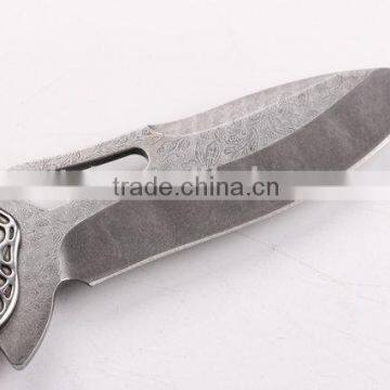 OEM 5Cr15 Folding Knife With Nylon Sheath and Gift Box photo-3