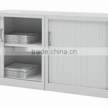 2012 Modern new design steel one-layers 2 rolling doors office filfing cabinet