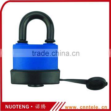 Curved plastic dustproof and waterproof cover Laminated padlock