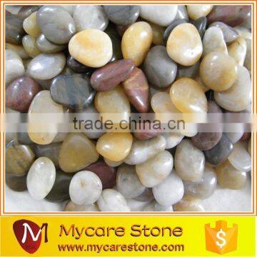 Irregular hot sale cheap multicolored pebble