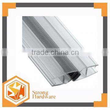 PVC Glass Shower Door Seal Strip Weather Stip Rubber Sealing Strip ,Water Proof,U Shape Magnetic Water Proof