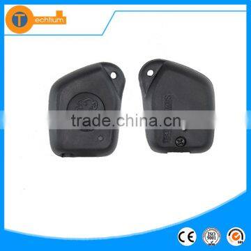 Transponder car key without 206 NE73 blade with logo remote key case shell cover blank fob for Peugeot 206