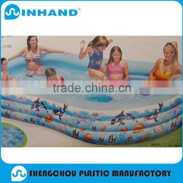 Durable 0.9mm PVC material inflatable pool/pvc inflatable family pool