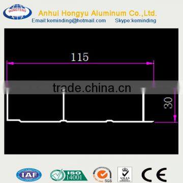 cheaper extruded aluminium decorative panel profiles