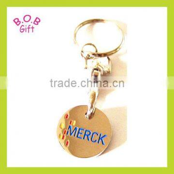 2013 fashion custom keychain insert