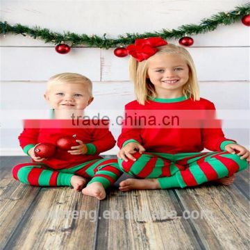 100% cotton kids winter pajamas