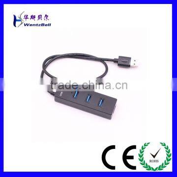 USB3.0 splitter high-speed expansion delayed four USB3.0 hub with power supply port hub wholesale