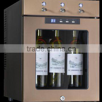 SICAO newest liquor dispenser for wine bar home using can hold 9 bottles