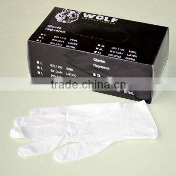 Disposable Nitrile Gloves Health Care Supply